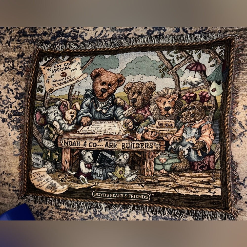 Boyd’s Bears &Friends Afghan